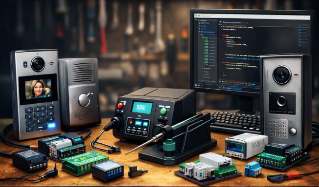 deschidere automata interfon simpalean