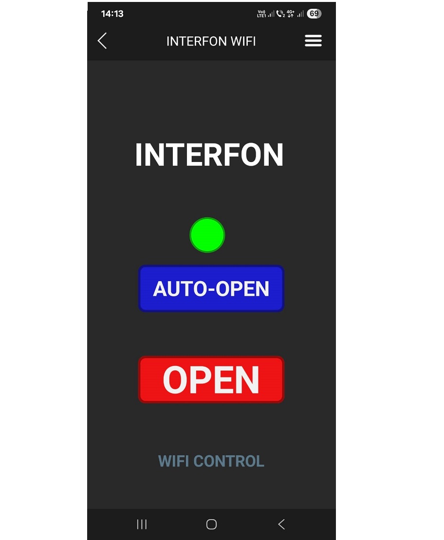control de pe telefon interfon interada resel